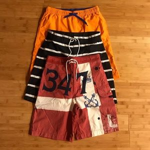 Bundle of 3 Polo by Ralph Lauren Boys Swim Trunks
